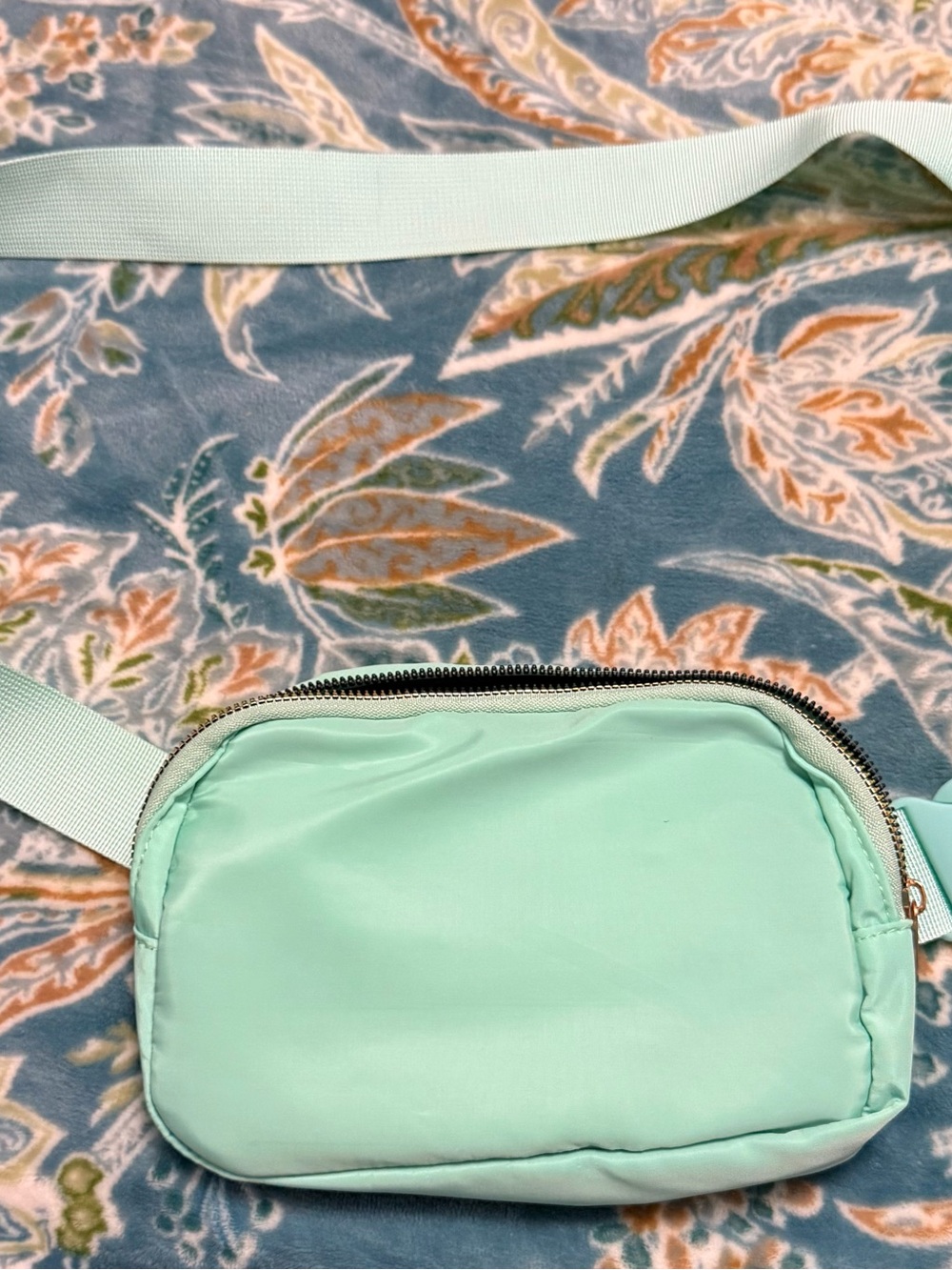 Mint Green Everywhere Belt Bag Crossbody Fanny Pack Adjustable Strap